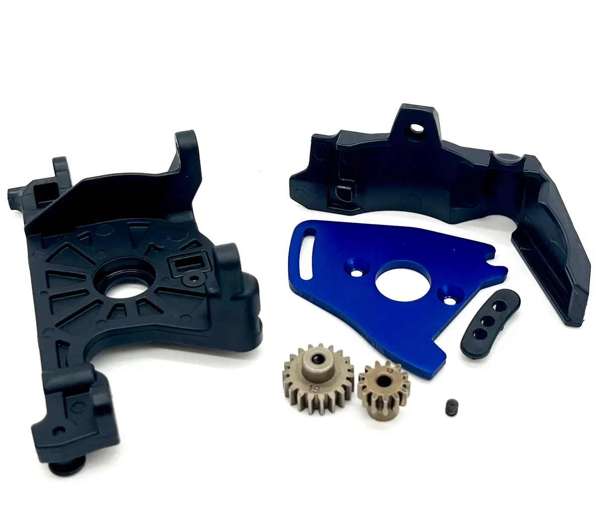 Fiesta 4X4 Vxl Motor Mount & Gear 7460A 7477 7490, Traxxas 74276-4 1