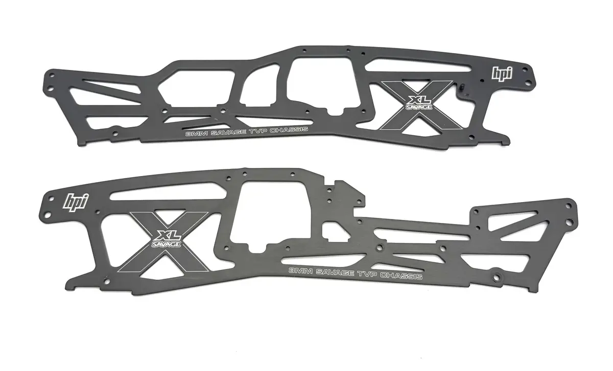 Savage Xl 5.9 Gtxl-6 - Main Chassis Plates 160112 (3Mm) Rtr Hpi 160102 1