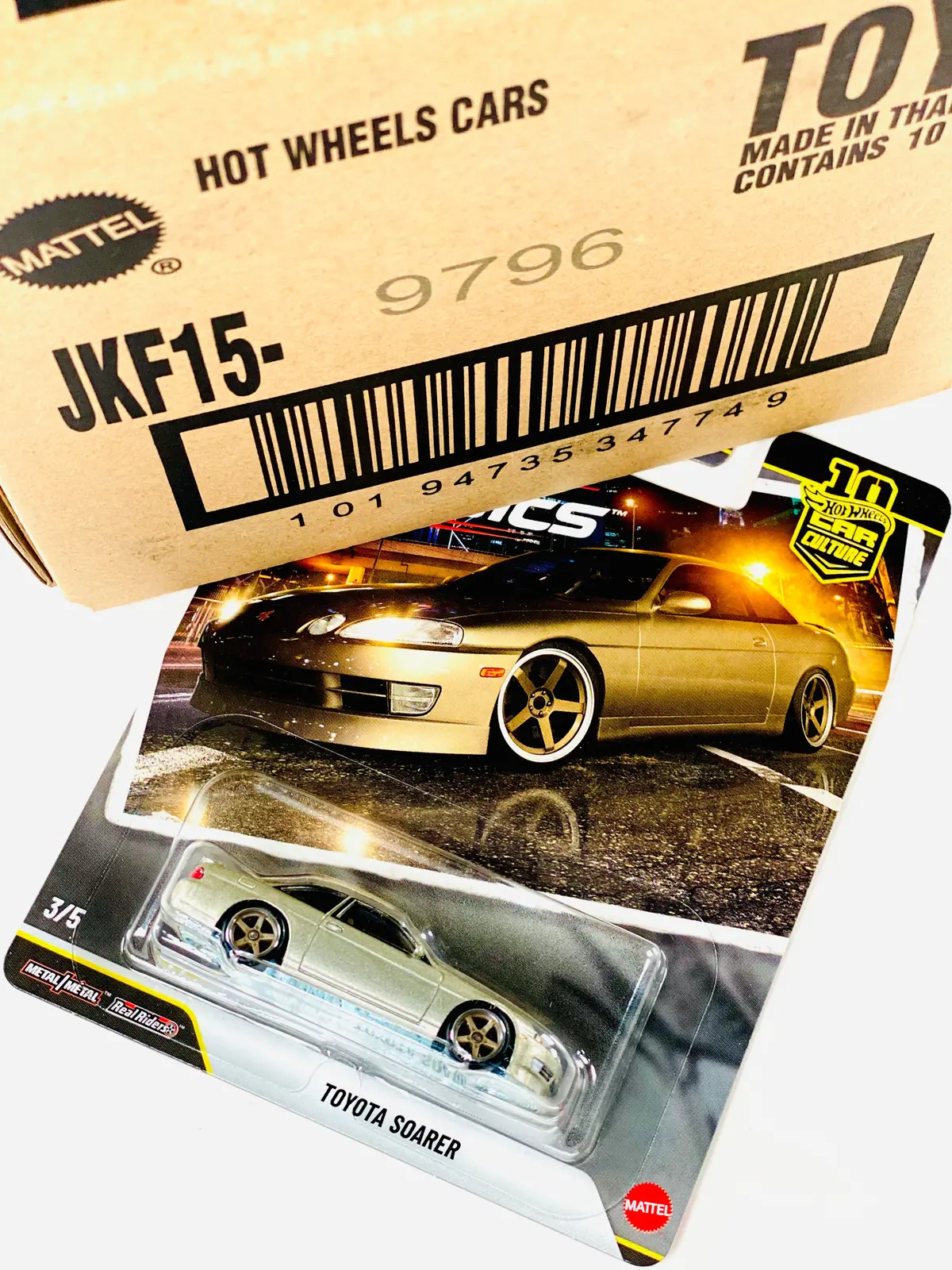 Hot Wheels 2026 Car Culture Toyota Soarer Factory Sealed Solid Pack (10 Cars) 1