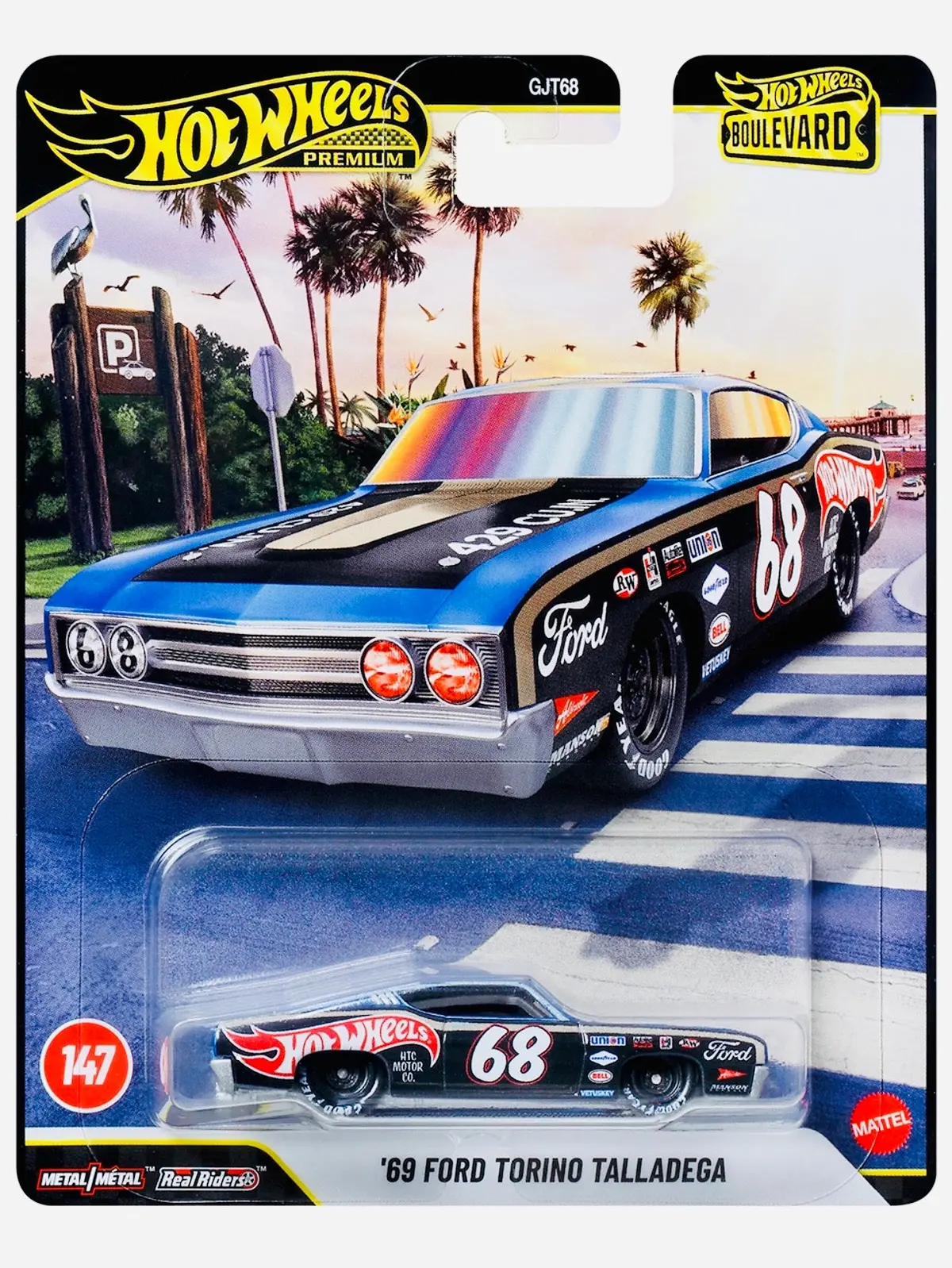 Hot Wheels 2026 Boulevard '69 Ford Torino Talladega #147 1