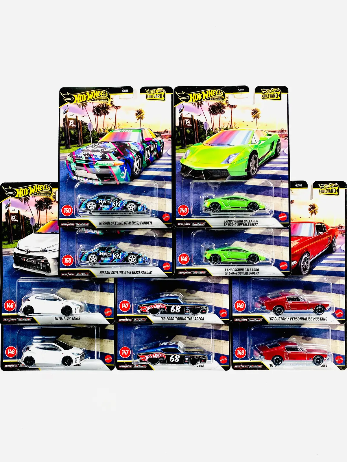 Hot Wheels 2026 Boulevard Factory Sealed Case G (10 Cars) 1