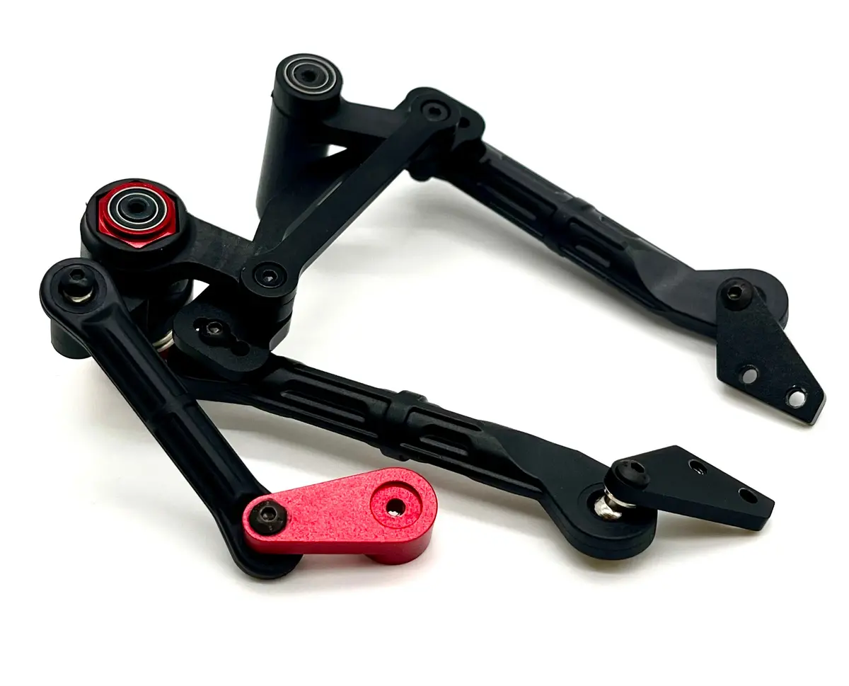 Team Corally Kagama 4 - Steering (Bellcrank, Rack, M3 Turnbuckles C-00293 1