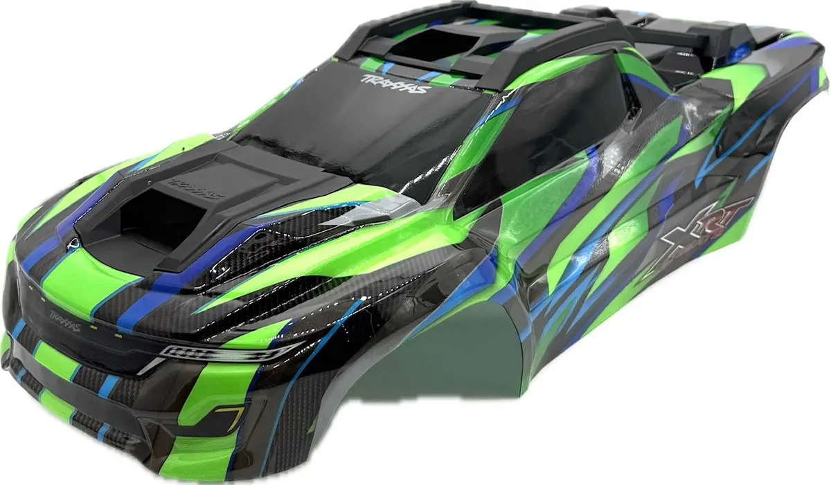 Xrt Ultimate Body Cover Shell (2025 Green Painted Prographics Traxxas 78097-4 1