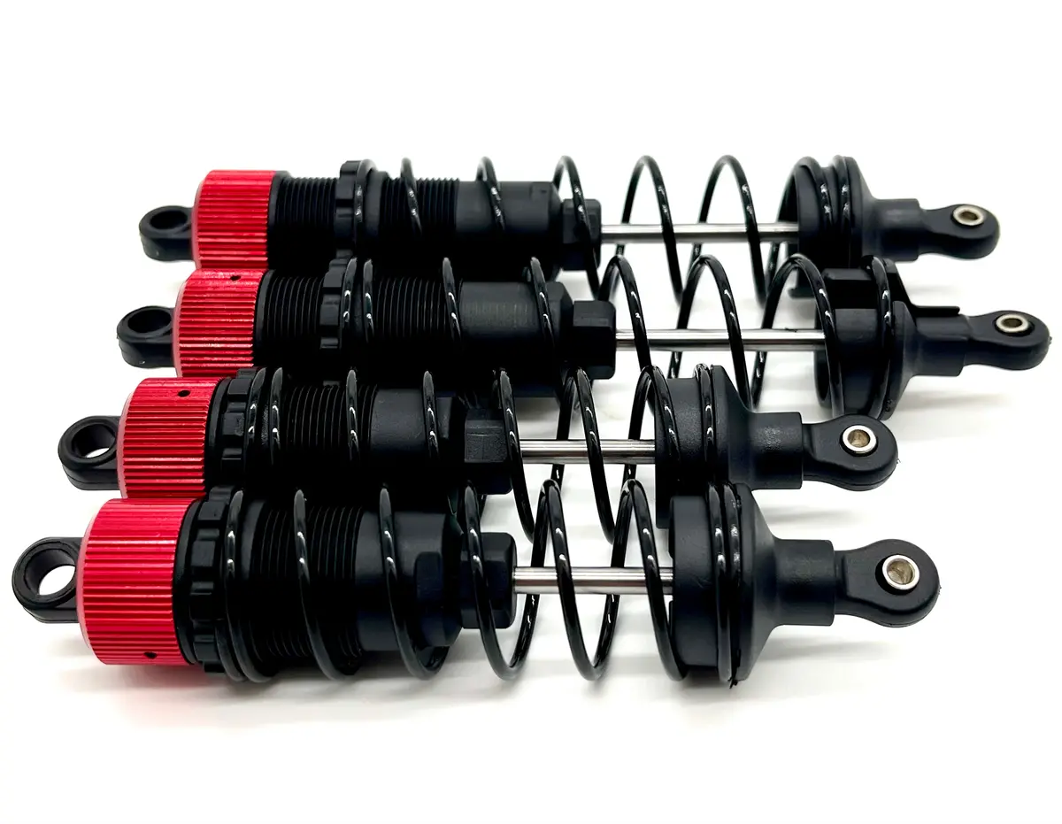 Team Corally Kagama 4 - Shocks  (F&R Assembled Dampers, Hard Springs C-00293 1