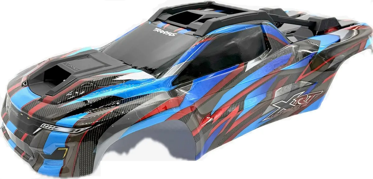 Xrt Ultimate Body Cover Shell (2025 Blue Painted Prographics Traxxas 78097-4 1