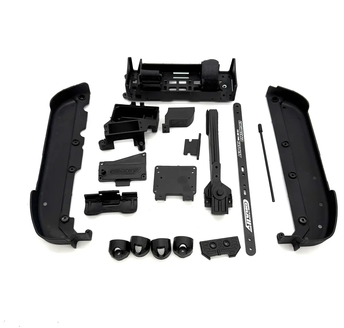 Team Corally Spark Xb6 - Side Guards, Battery Tray, Braces, Bumpers, Mounts C-00285 1