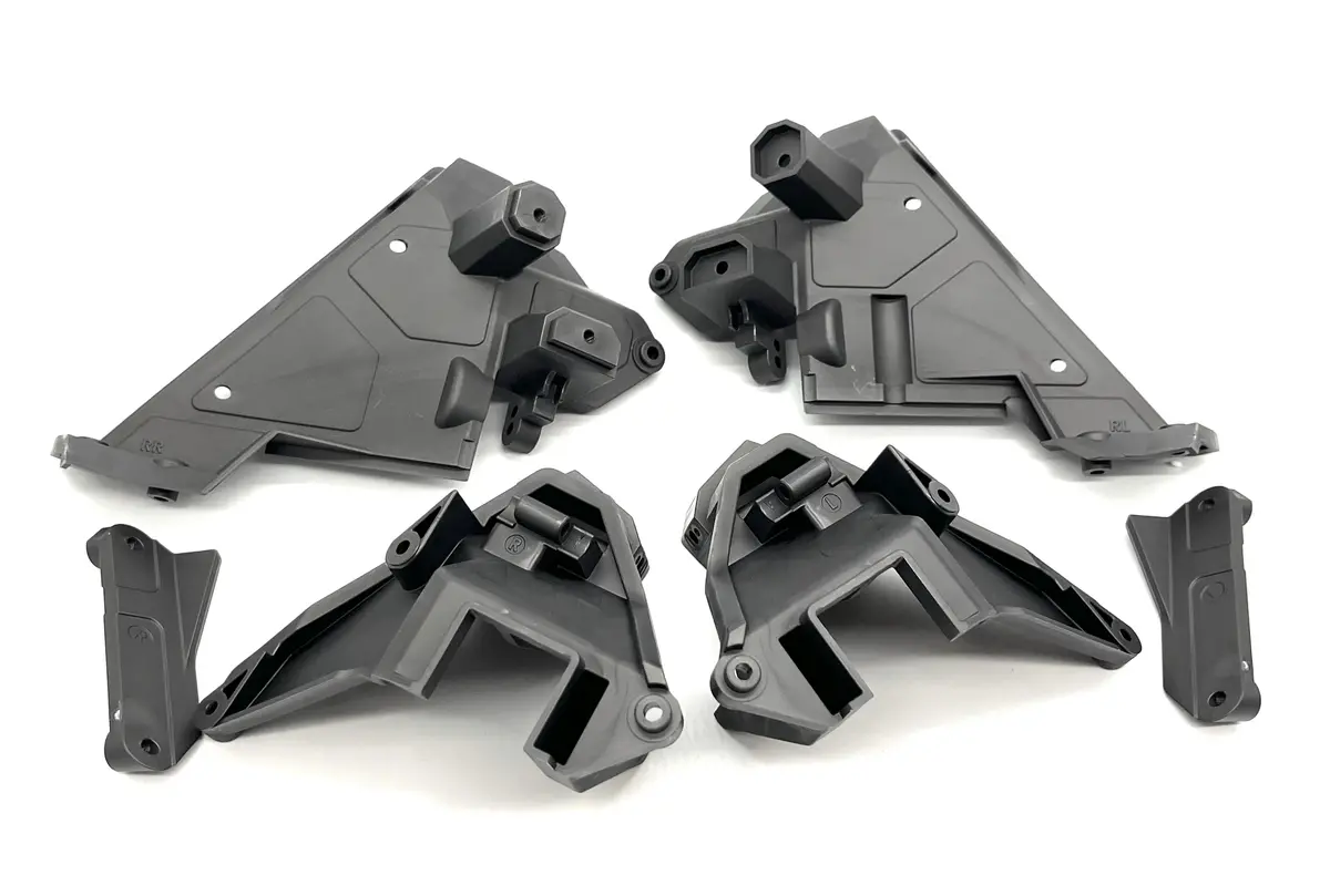 Sand Car Shock Towers (Rear Left & Right Halves And Extentions Traxxas 109076-4 1