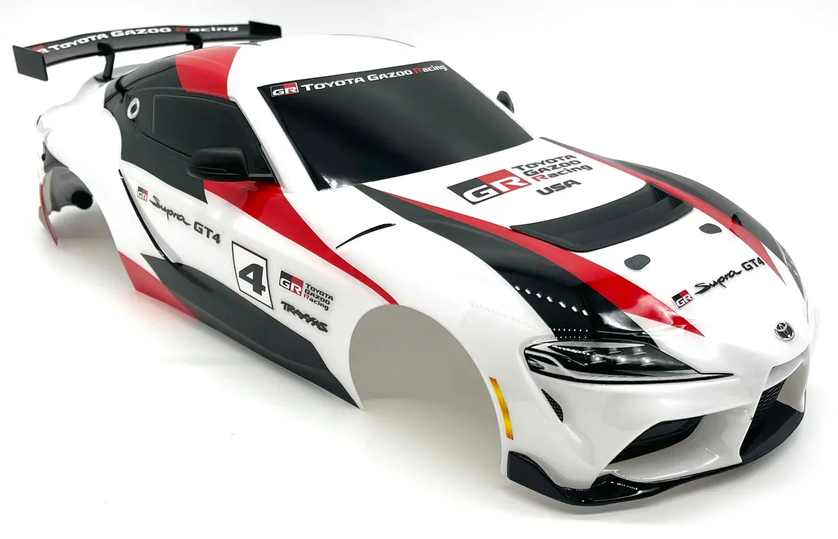 Fits Supra Gt4 - Body, Painted White 9340X Complete Shell Cover 93064-4 1
