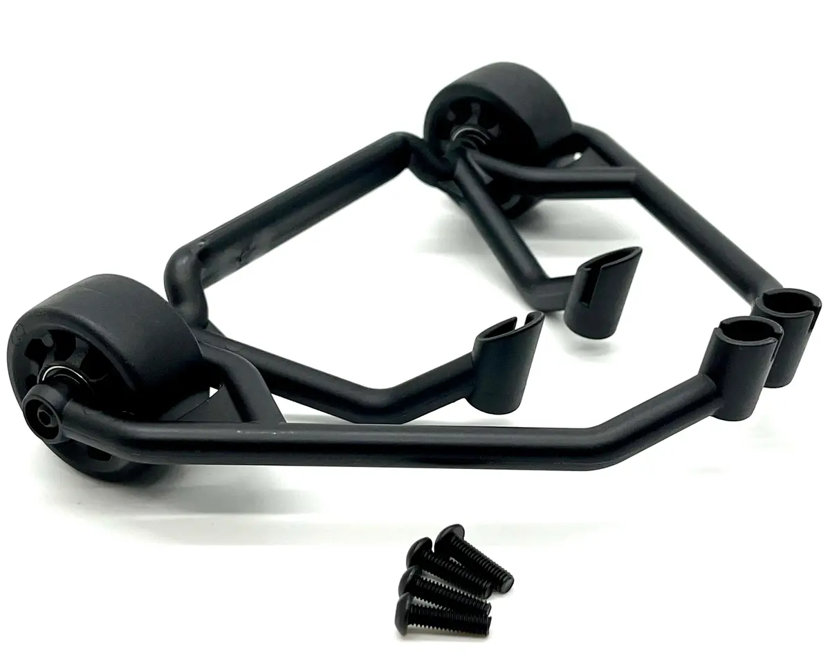 Sand Car Wheelie Bar Rear Funco Assembled Pro Scale Black 10974 Traxxas 109076-4 1