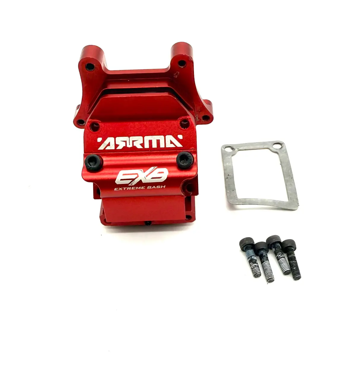 Arrma Kraton 6S Exb - *Aluminum Case Only* Not Factory Sealed For F/R Differential Red Ara8708 1