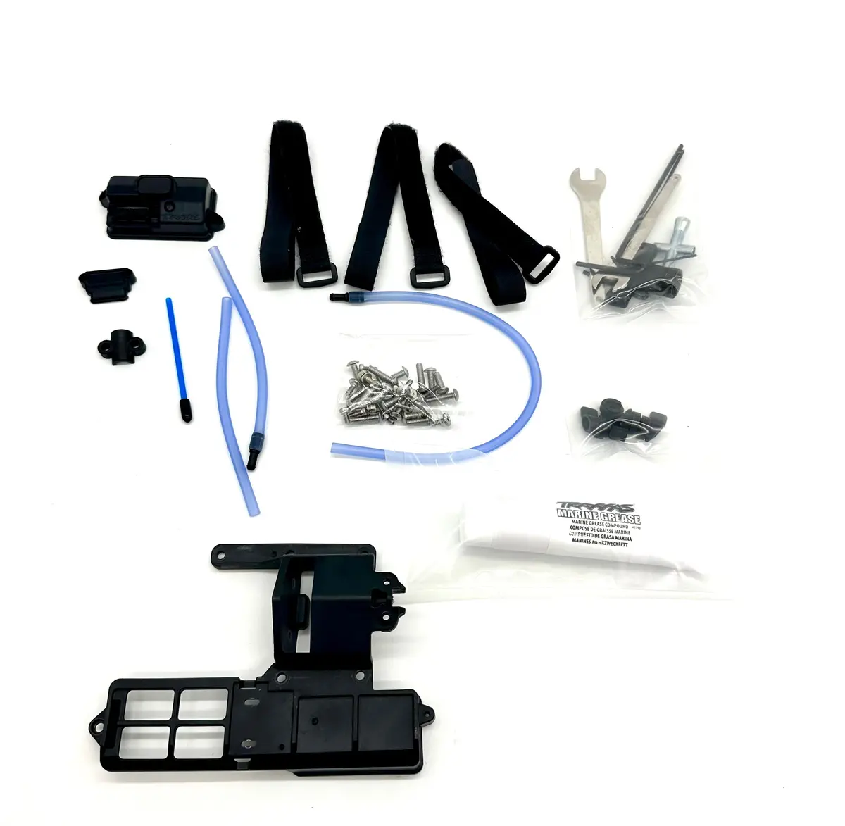 Spartan Sr Boat Screw & Hardware Set(Straps Traxxas 103076-4 1