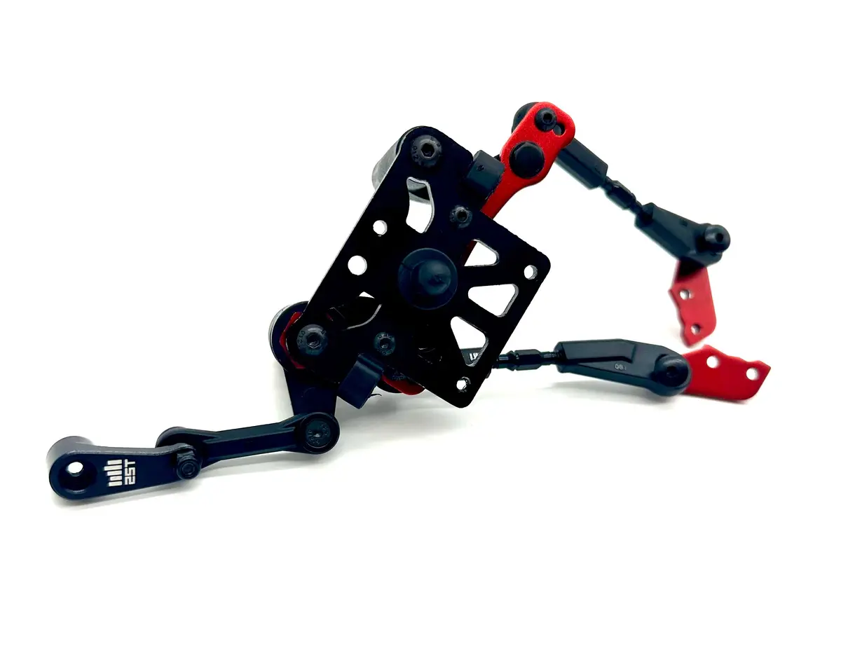 Arrma Typhon 6S V5 Blx - Steering Set Bellcrank 25T Servosaver Ara8606v5 1