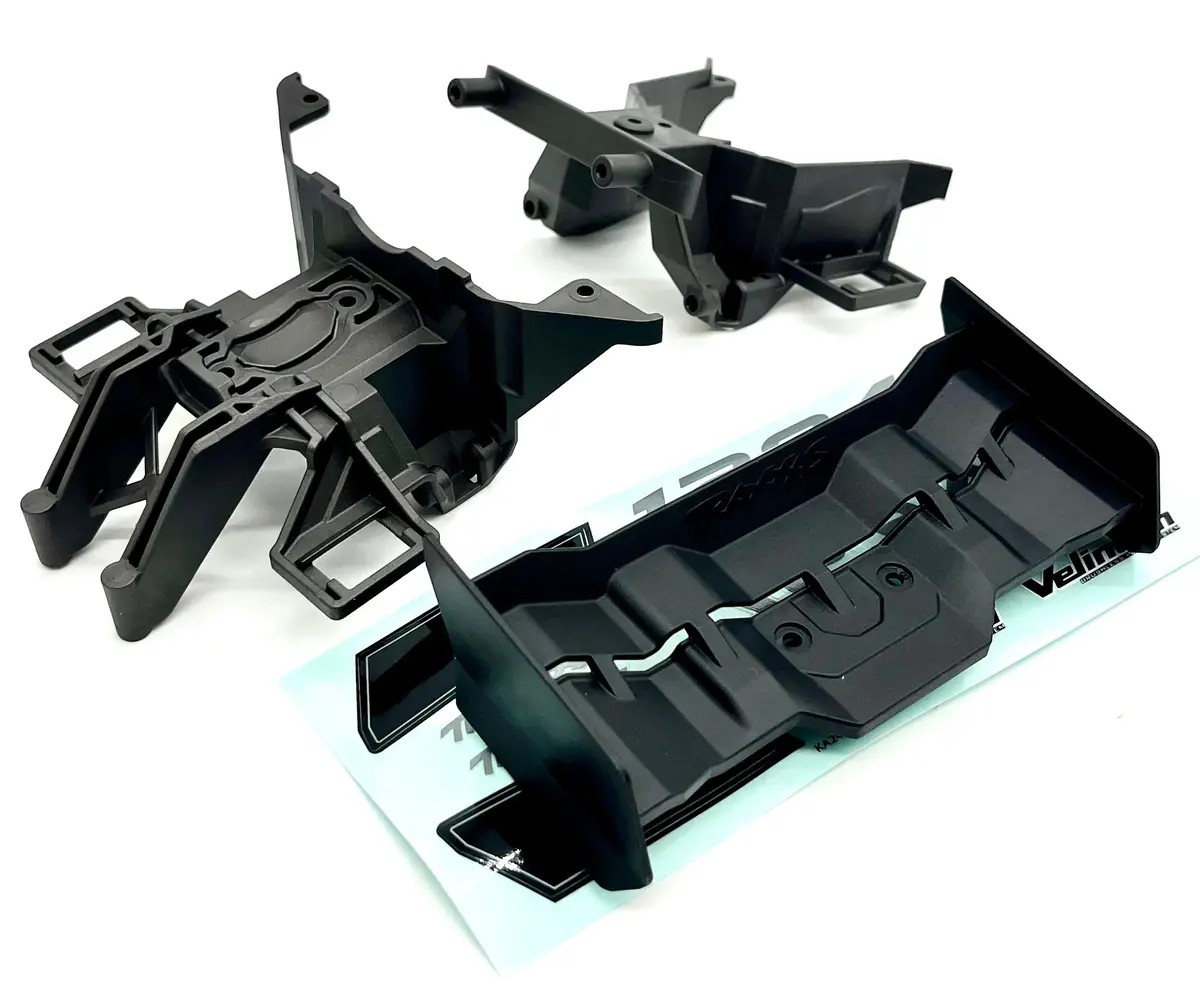 Mini-Xrt Shock Towers & Wing (Front & Rear Halves 108076-1 1