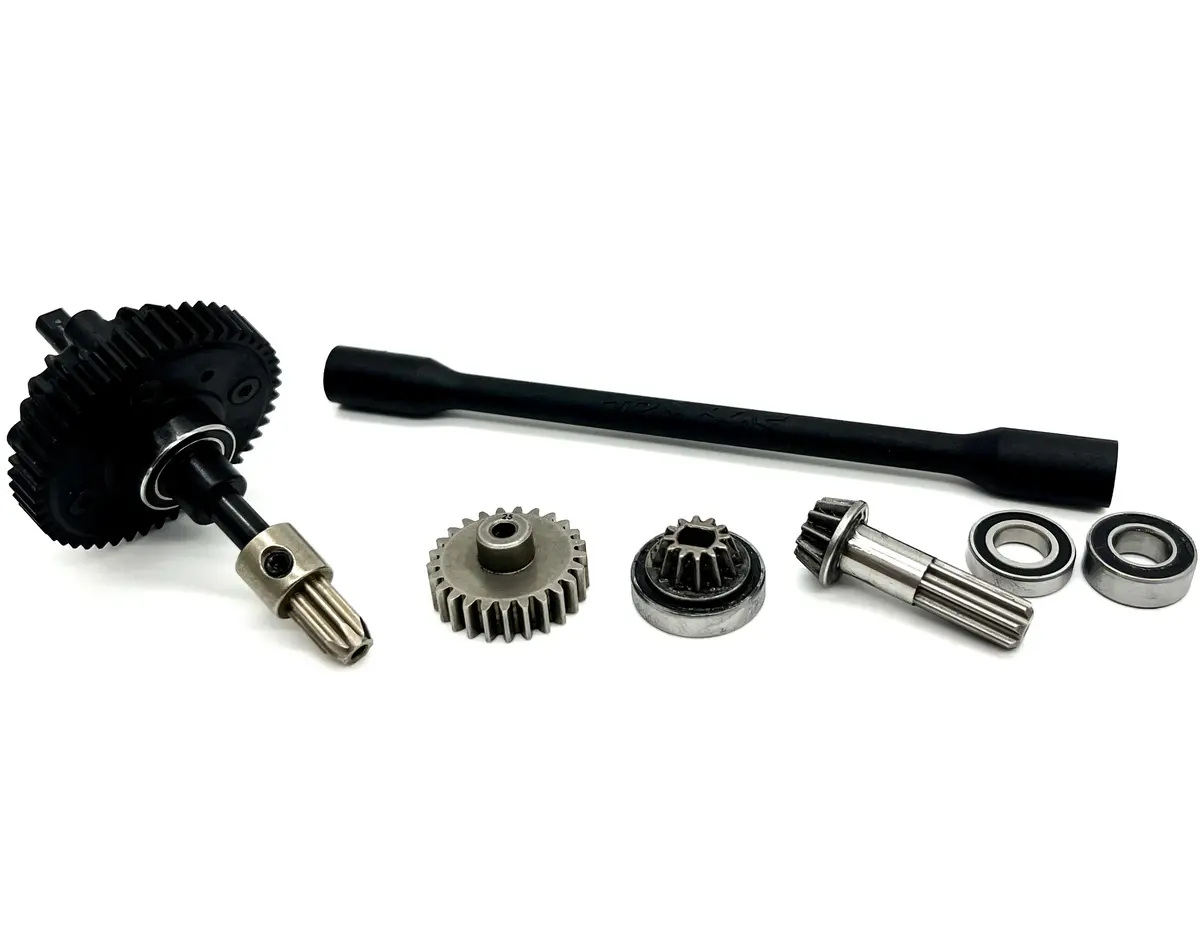 Mini-Xrt Spur Gear, Center Driveshaft, Pinion, Bearings Traxxas 108076-1 1