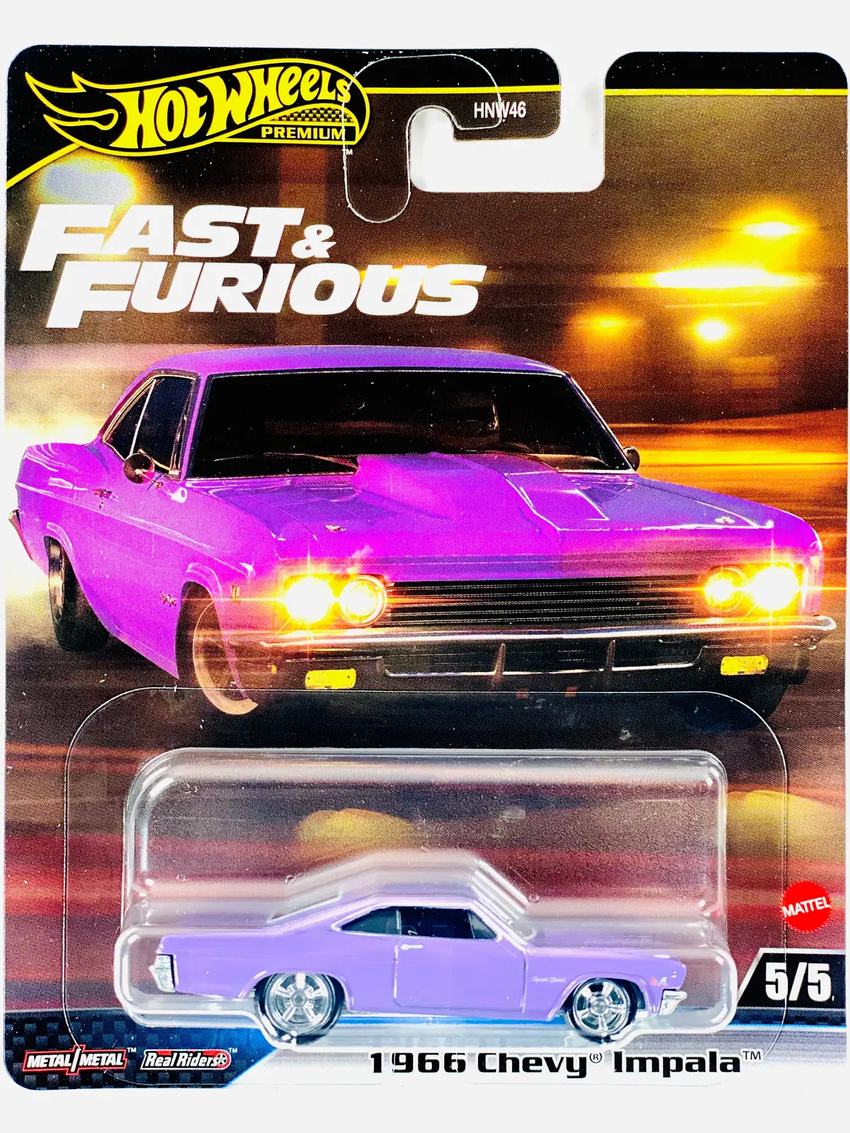 Hot Wheels 2025 Fast & Furious Case K 1966 Chevy Impala 1