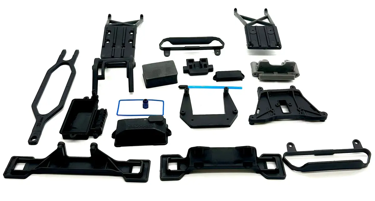 Fits Slash 2Wd Bl-2S - Plastic Set (Bulkhead Shock Towers Receiver Box  58334-4 1