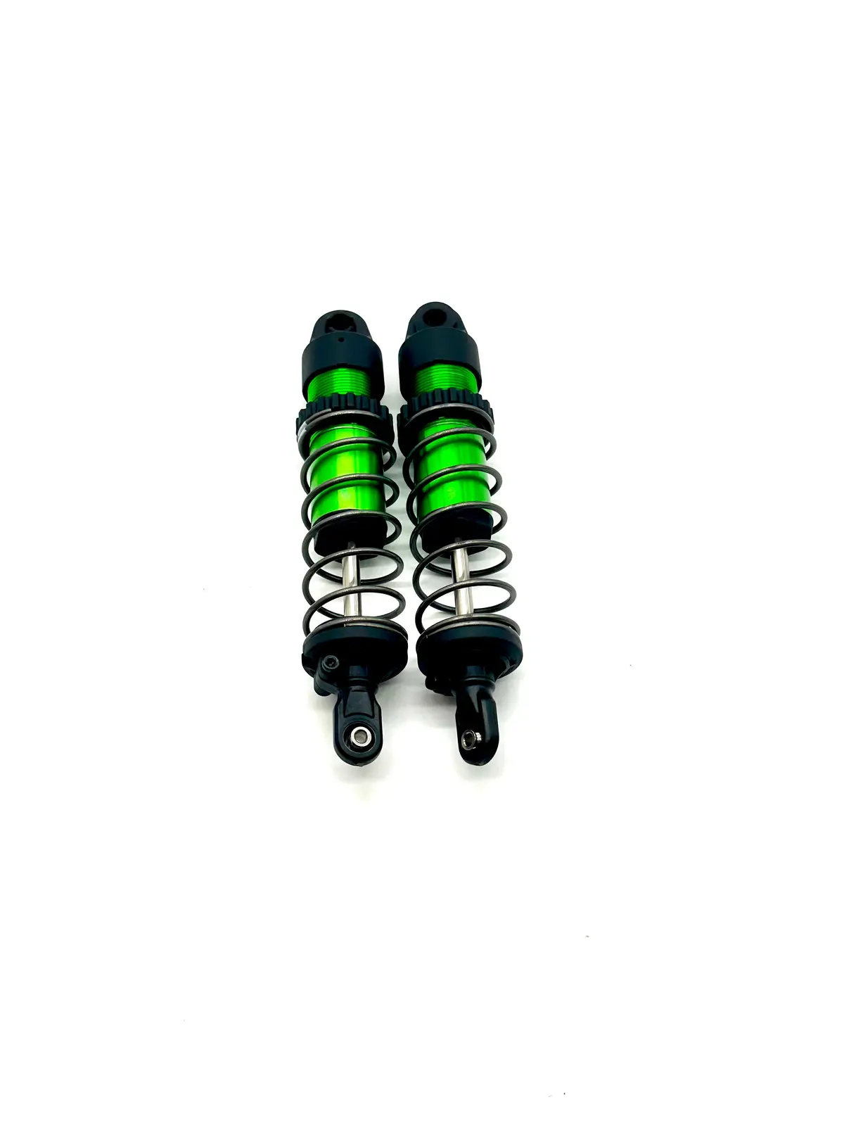 Fits Sledge - Front Shocks, Green (9660G Assembled Dampers Springs Traxxas 95096-4 1