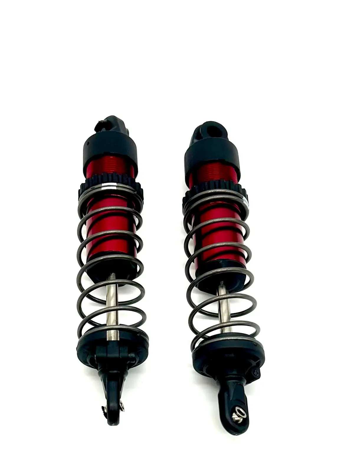 Fits Sledge - Front Shocks, Red (9660R Assembled Dampers Springs Traxxas 95096-4 1