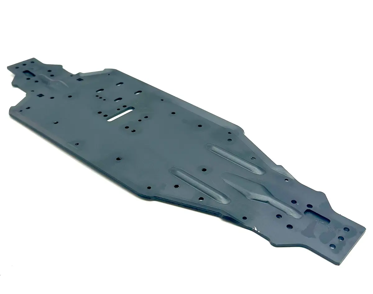 Fits Sledge - Chassis (Gray Anodized Aluminum Plate 9522A Traxxas 95096-4 1