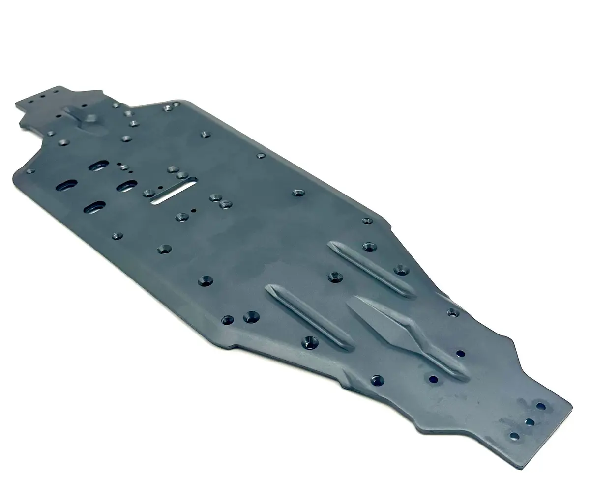 Fits Sledge - Chassis (Gray Anodized Aluminum Plate 9522A Traxxas 95096-4 2
