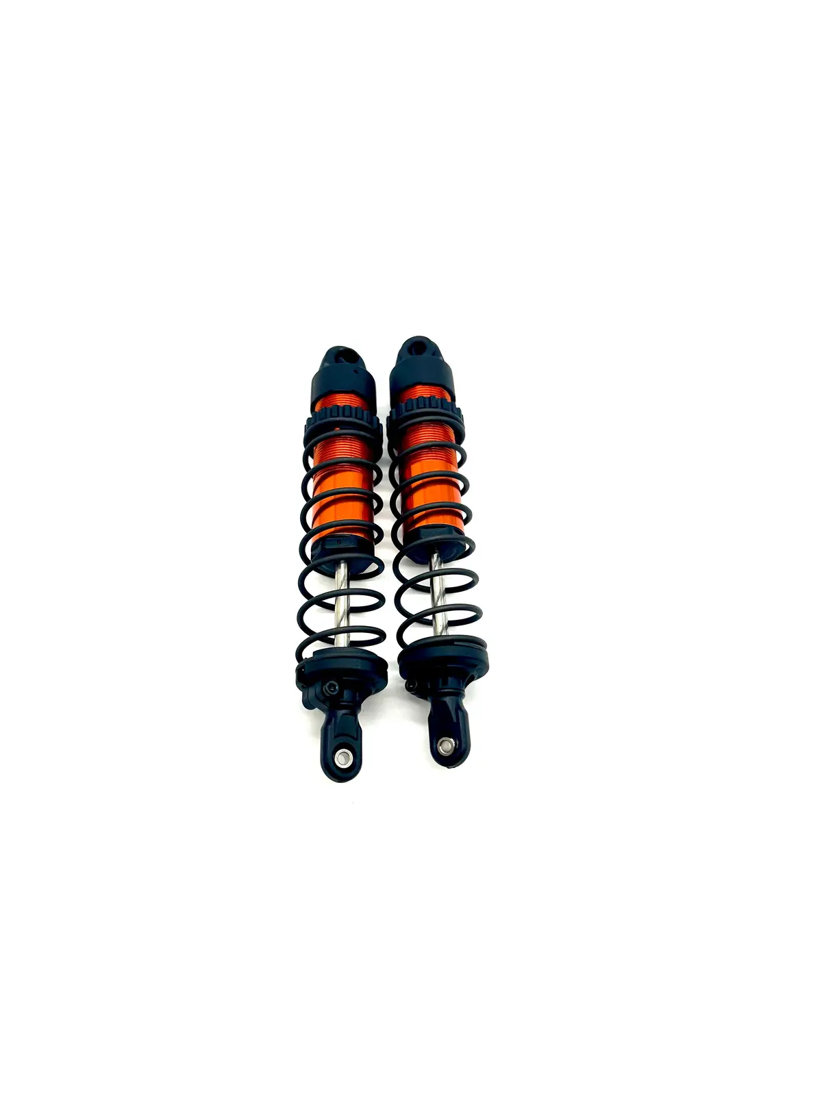 Fits Sledge - Rear Shocks Orange (9661T Assembled Long Dampers Traxxas 95096-4 1