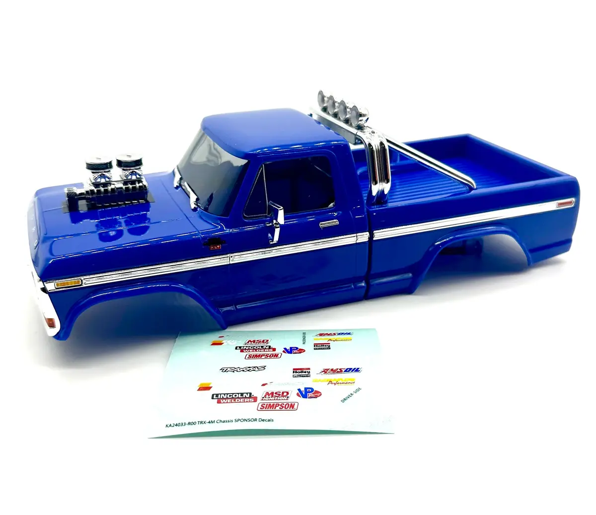 Fits Trx-4Mt F-150 - Body Cover, Blue (Factory Painted, Complete Traxxas 98044-1 1