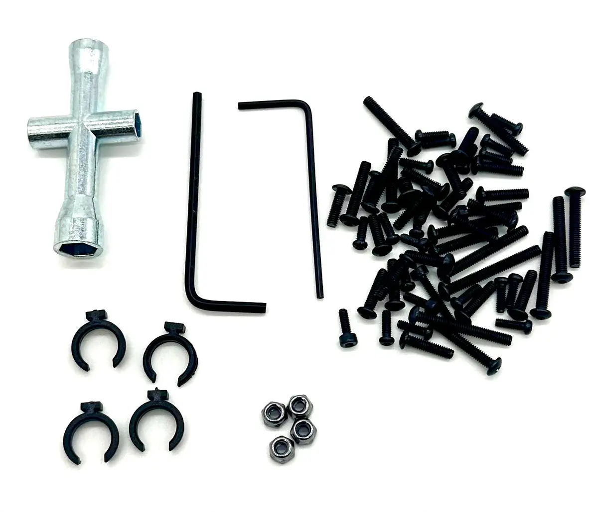 Fits Trx-4Mt K10 - Screws & Tool, Nuts Hardware Bronco Traxxas 98064-1 1