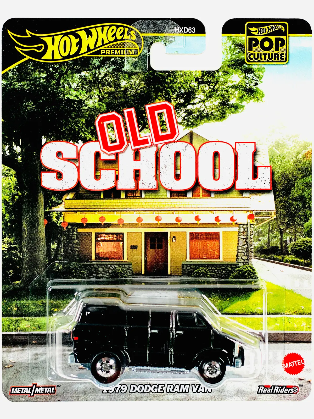 Hot Wheels 2025 Pop Culture Case J Old School 1979 Dodge Ram Van 1
