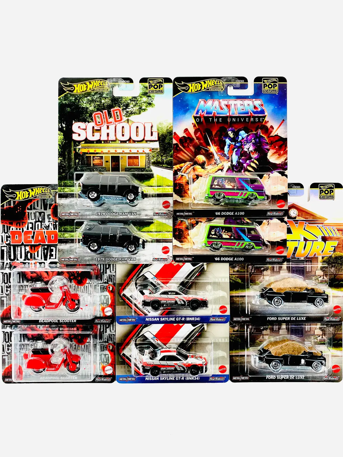 Hot Wheels 2025 Pop Culture Factory Sealed Case J (10 Cars) 1