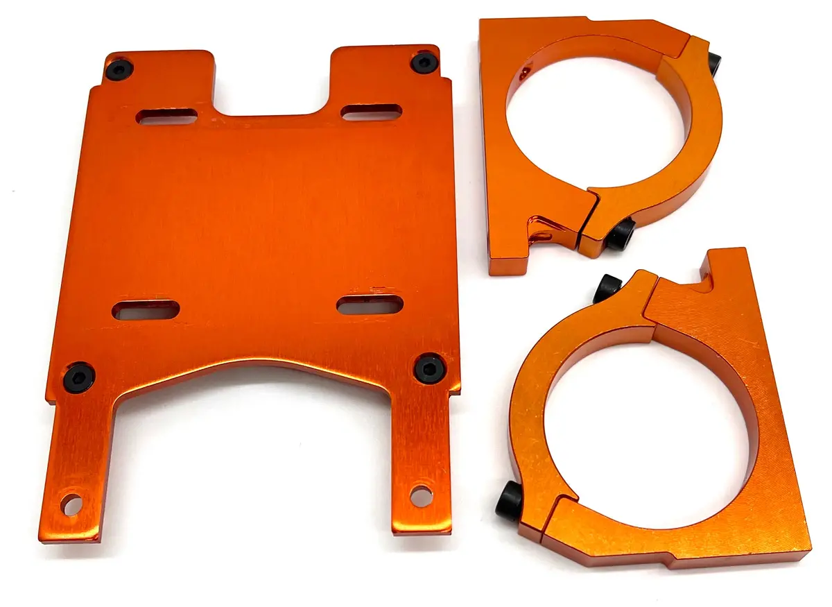 Savage X Flux V2 Motor Mount (Plate 160114 160115 160116 Orange Hpi 160101 1