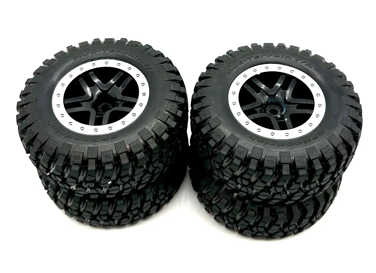 Fits Slash 2Wd Bl-2S - Tires & Wheels (12Mm Sct Tyres Spec Tra5885  58334-4 1