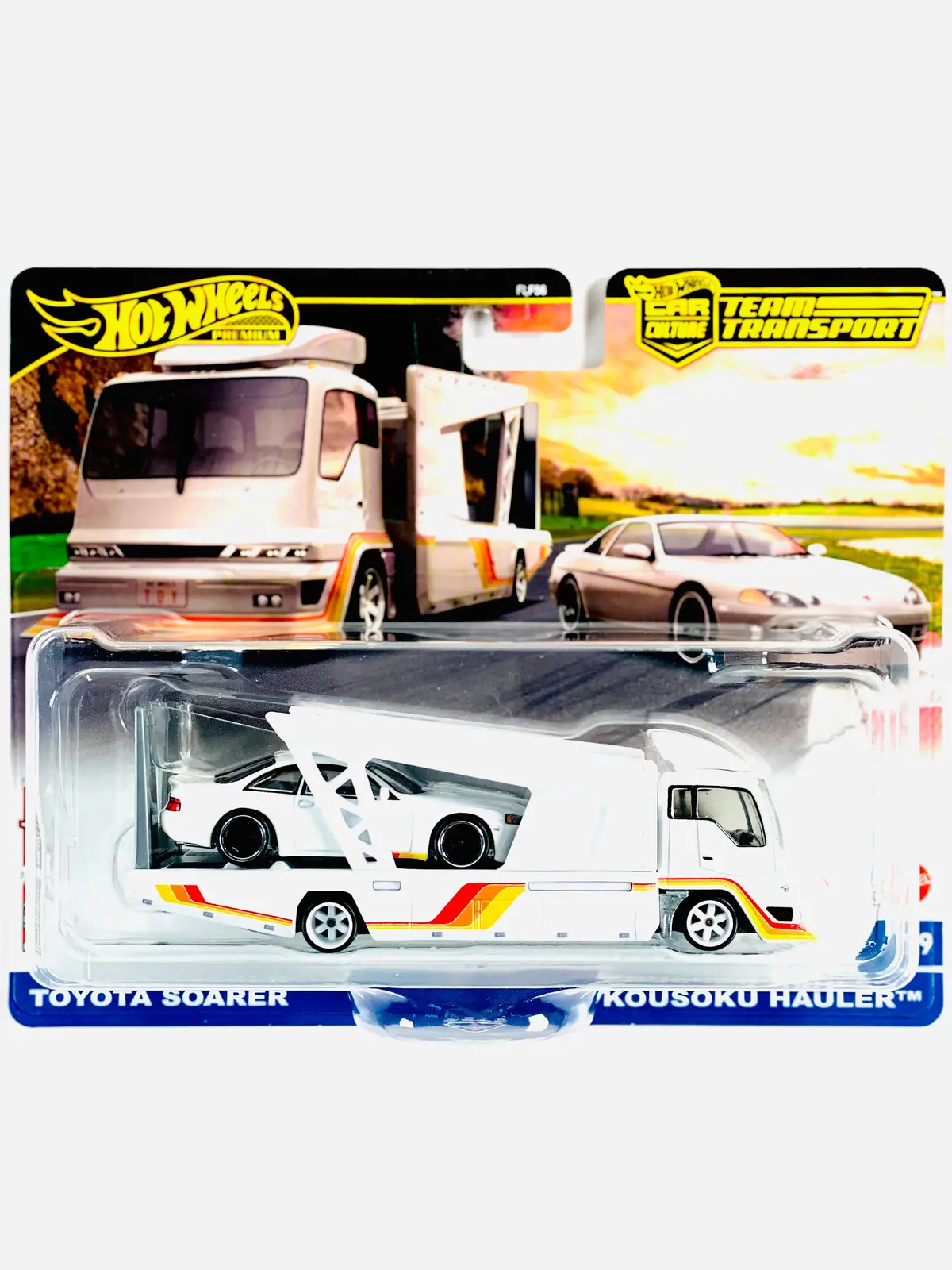 Hot Wheels 2025 Team Transport Case F Toyota Soarer & Kousoku Hauler #79 1