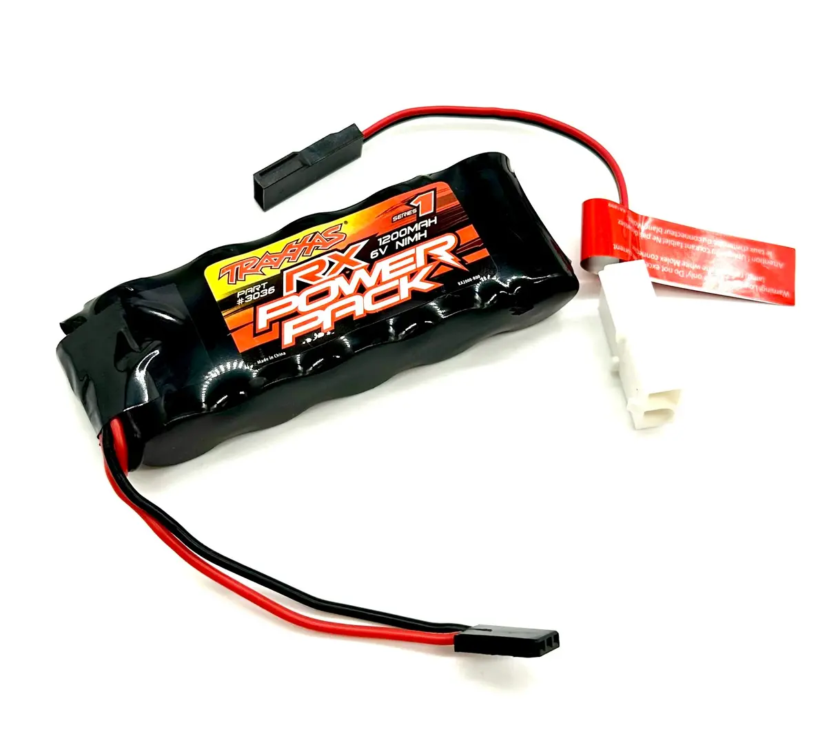 Nitro Revo 3.3 Rx 6V Battery & Adaptor Nimh 1200Mah 53097-3 1