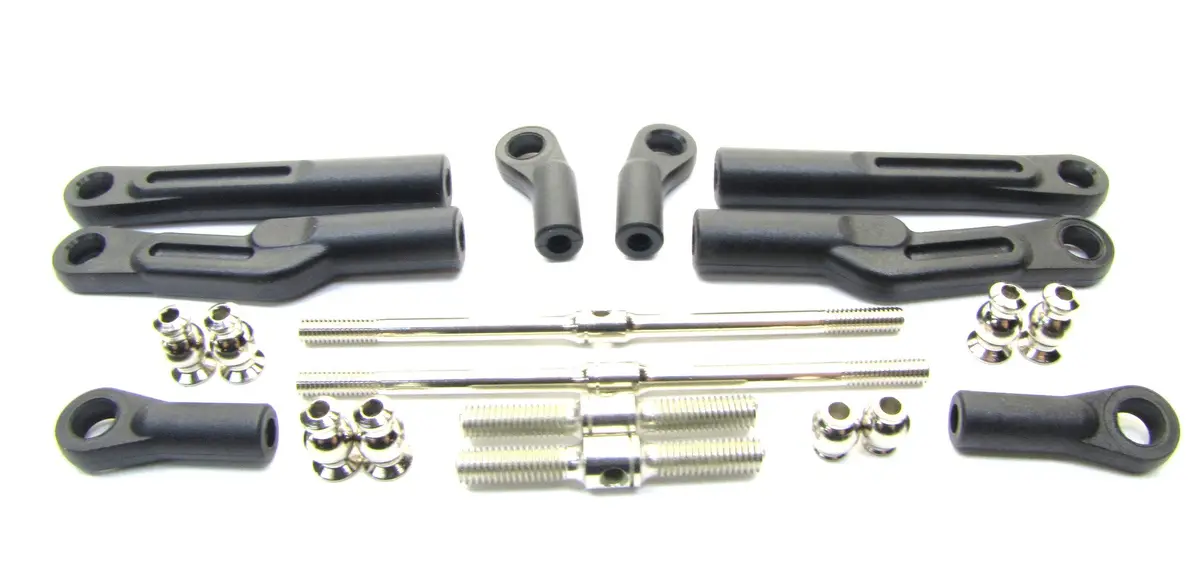 Mbx7tr Tie Rods Turnbuckles Rear Upper Arm Link Push Ends Mugen Truggy Muge2019 1