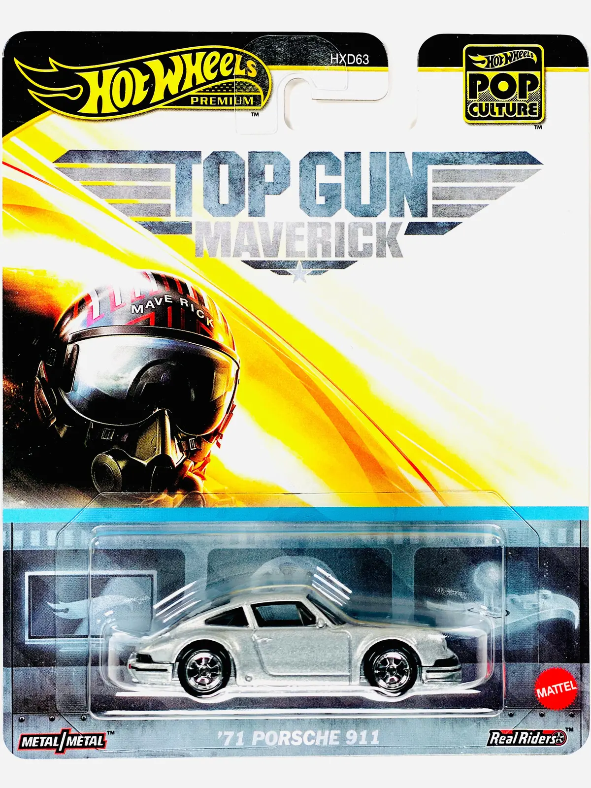 Hot Wheels 2025 Pop Culture Case K Top Gun Maverick '71 Porsche 911 1