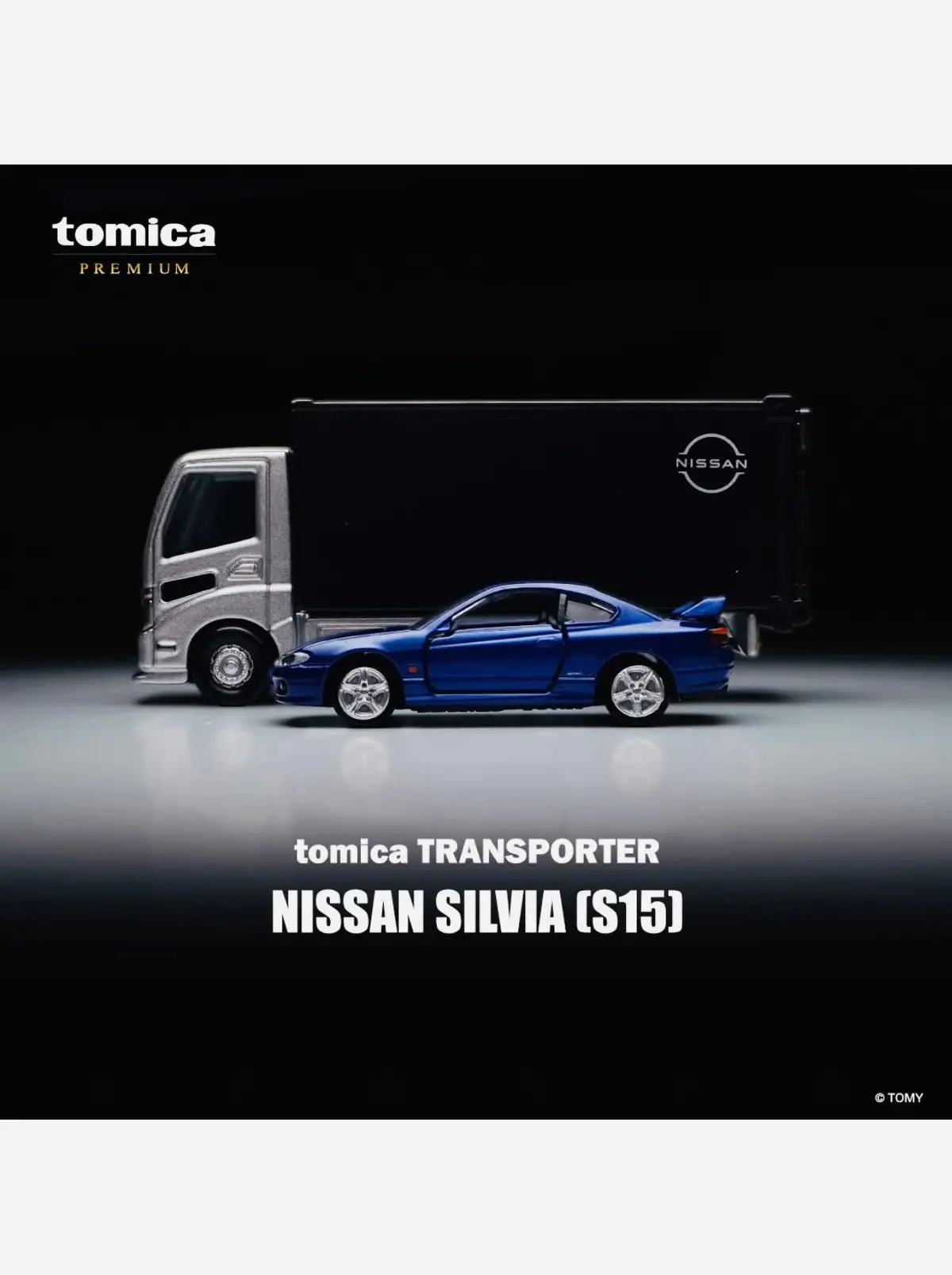 Tomica Premium Factory Sealed Prm Transport Nissan Silvia (S15) 1