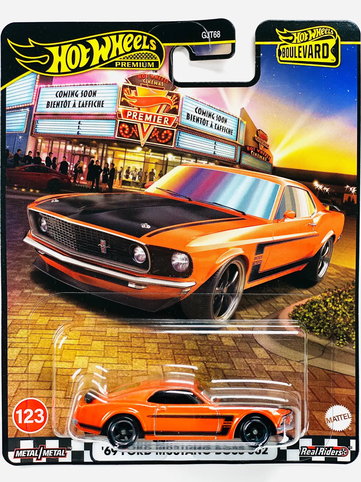Hot Wheels 2025 Boulevard '69 Ford Mustang Boss 302 #123 1