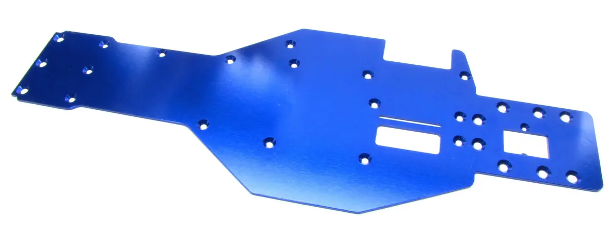Nitro Rustler - Chassis (Lower T6 Aluminum) Tra4430 Plate 2.5 44096-3 1
