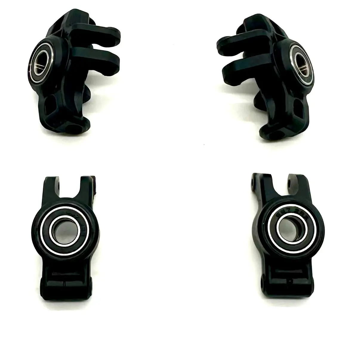 Arrma Mini Kraton 3S - Hubs,  Front And Rear, Composite With Bearings Ara2508s 1
