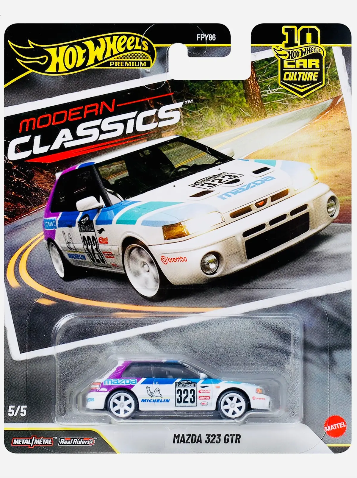 Hot Wheels 2026 Car Culture Modern Classics Mazda 323 Gtr 1