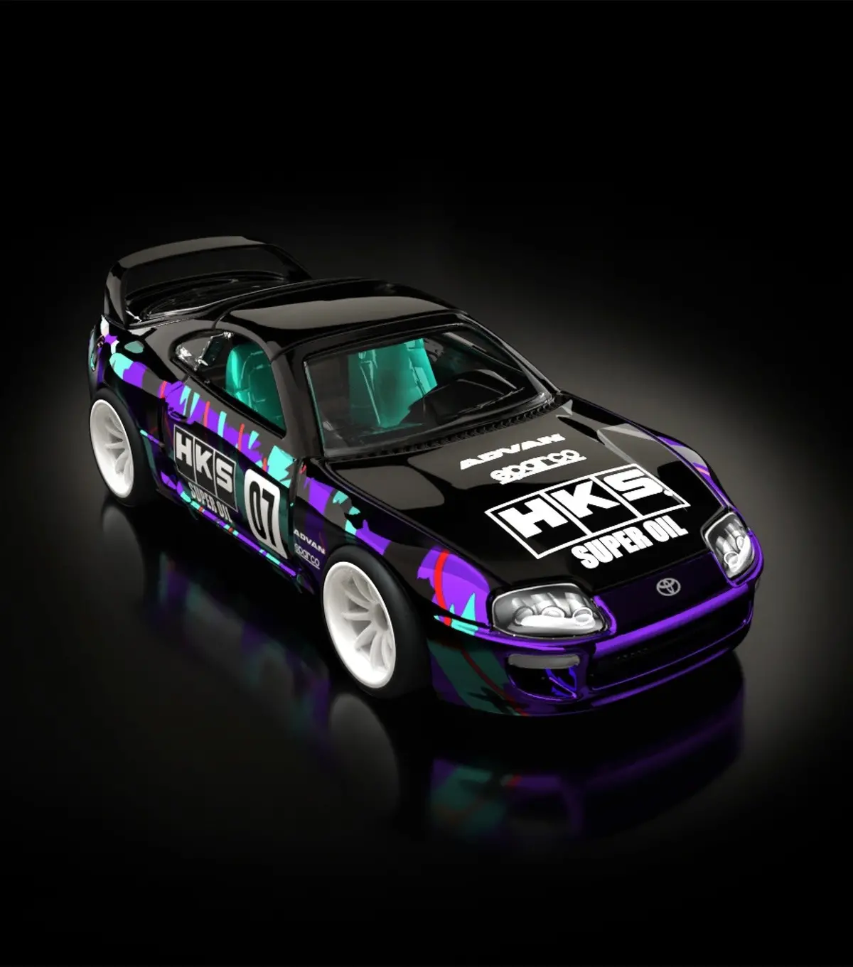 Hot Wheels 2025 Rlc Selection Series Hks 1997 Toyota Supra 1