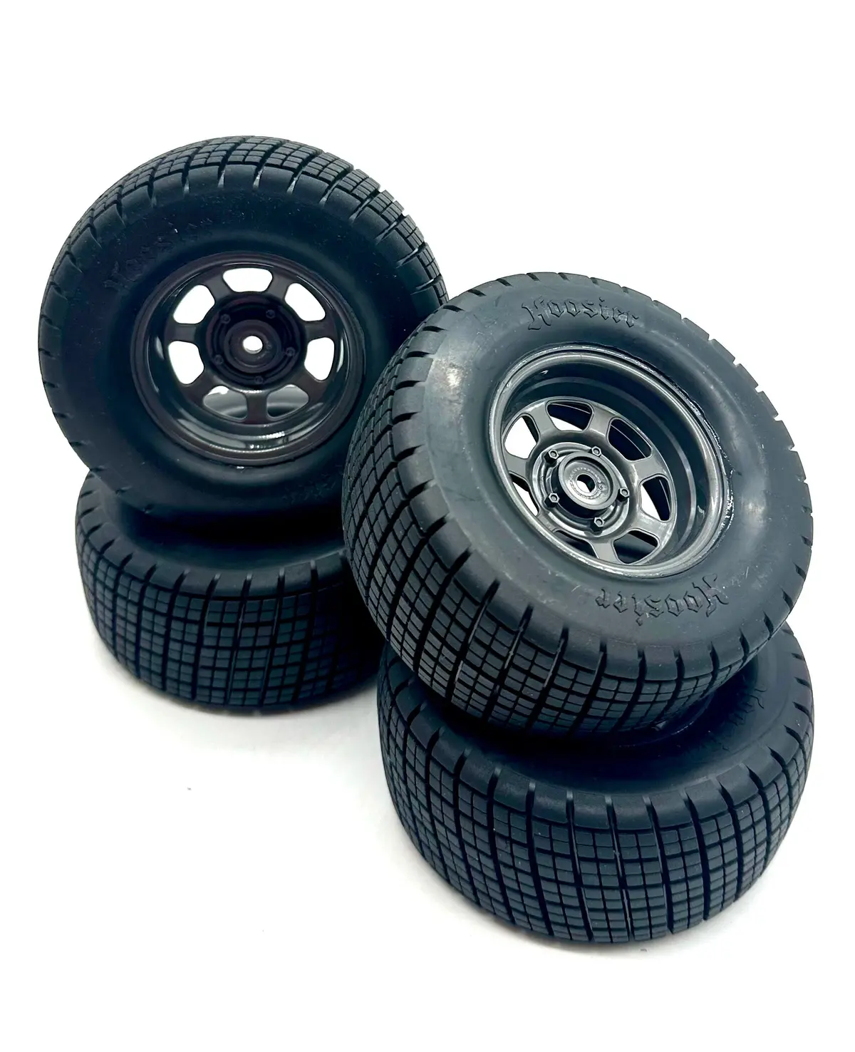 Slash Modified - Tires & Wheels, Front Rear Hoosier Glued Traxxas 104354-74 1