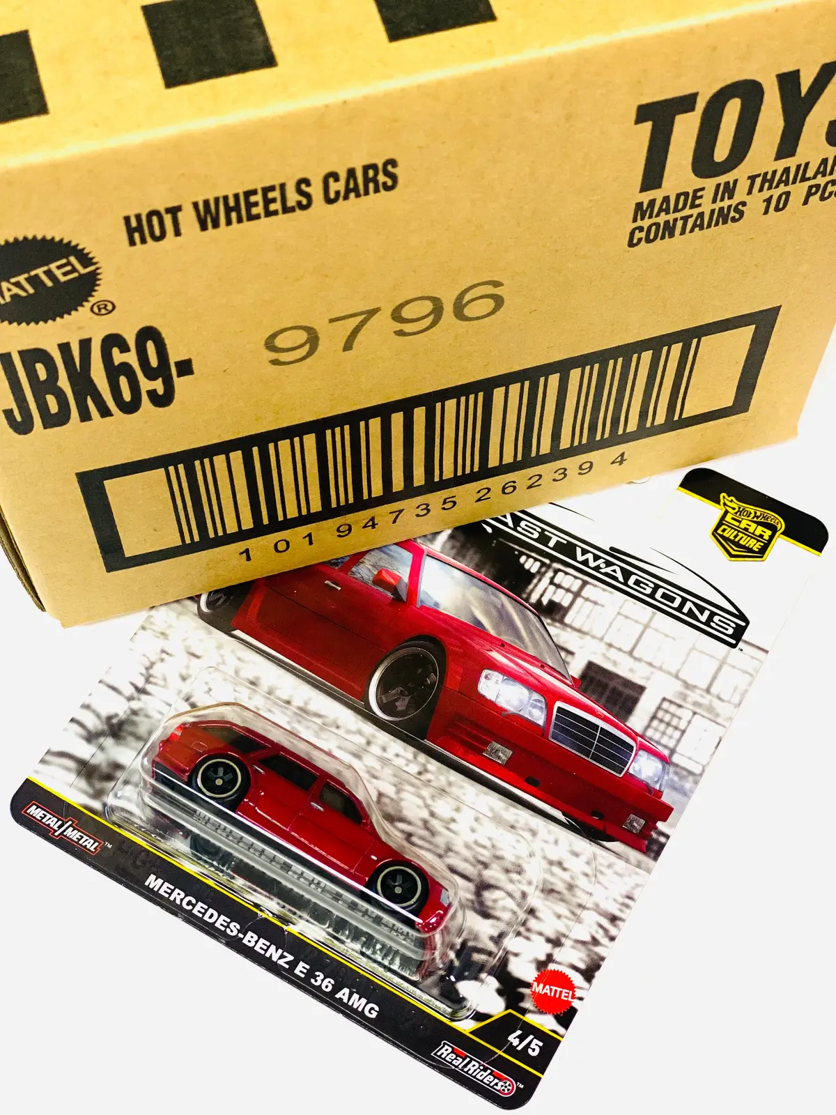 Hot Wheels 2025 Car Culture Mercedes-Benz E 36 Amg Factory Sealed Solid Pack (10 Cars) 1