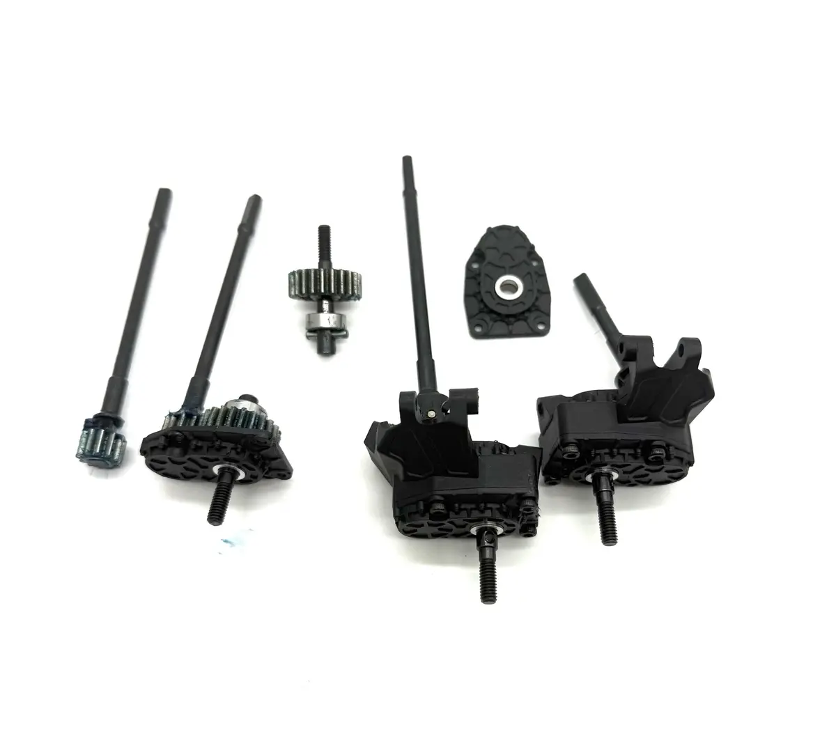 Axial Scx-10 Iii Sr5 Axles With Portal Gearing, Knuckle And Bearings Axi-2062 1