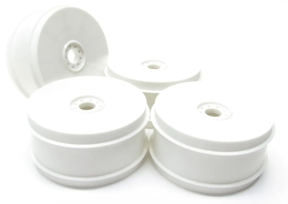 Kyosho Inferno Mp10 - Wheels / Rims White Dish 17Mm Tki3 Tki4 Kyo33015b 2