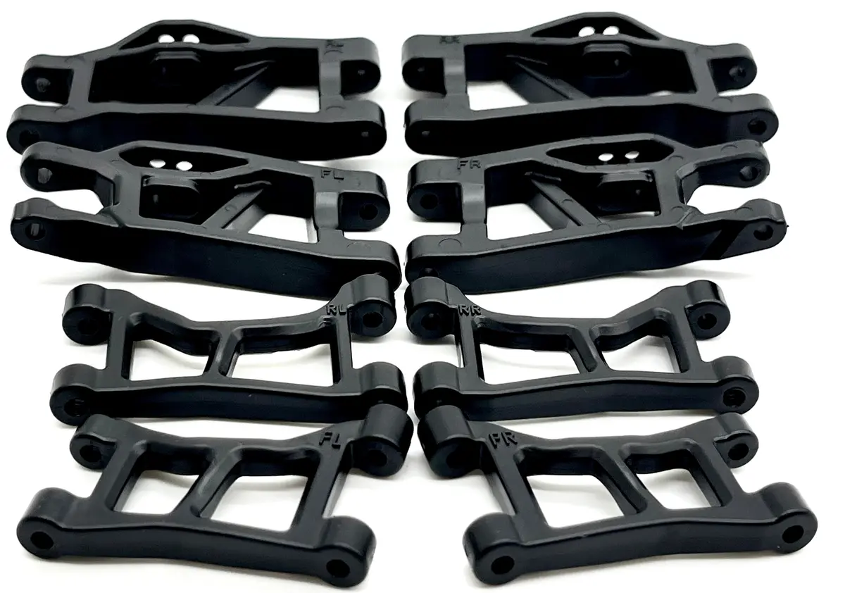 Mini Slash A-Arms (Suspension Black Front Rear Upper Lower Traxxas 108164-1 1