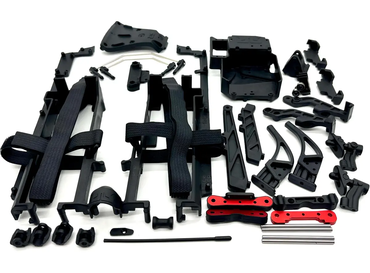 Arrma Limitless 120 8S - Battery Tray Sway Bars Diffuser Support Brace Pin Ara7816 1