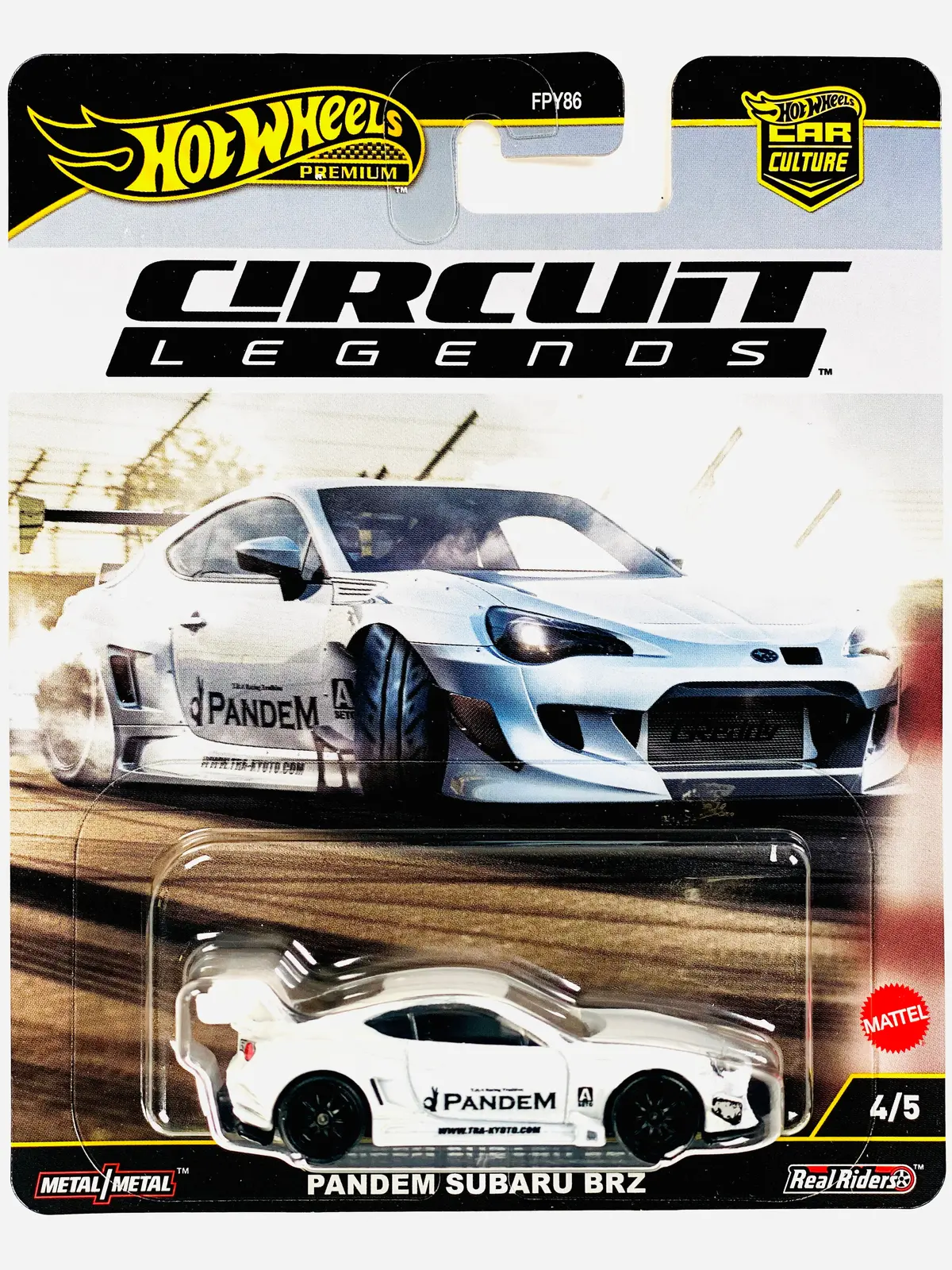 Hot Wheels 2025 Car Culture Circuit Legends Pandem Subaru Brz 1