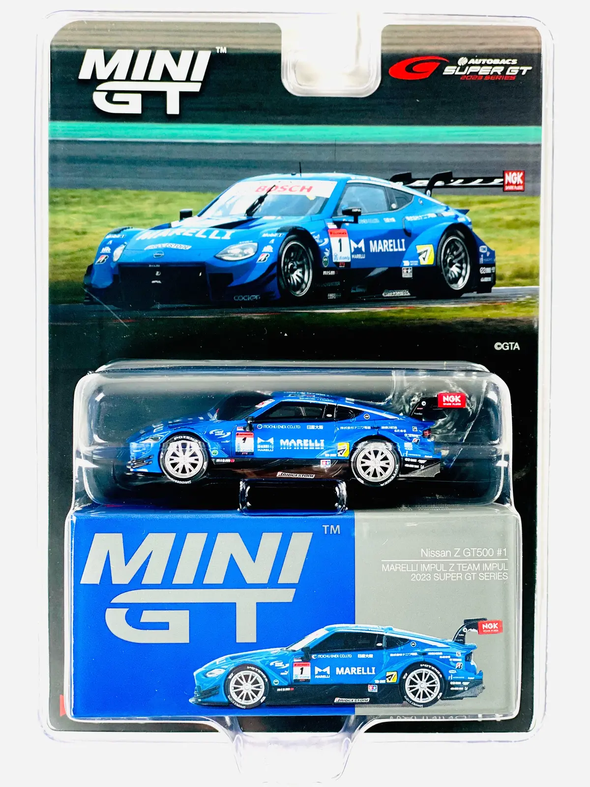 Mini Gt Japan Exclusive Nissan Z Gt500 #1 “Marelli Impul Z” Team Impul 2023 Super Gt Series #849 1