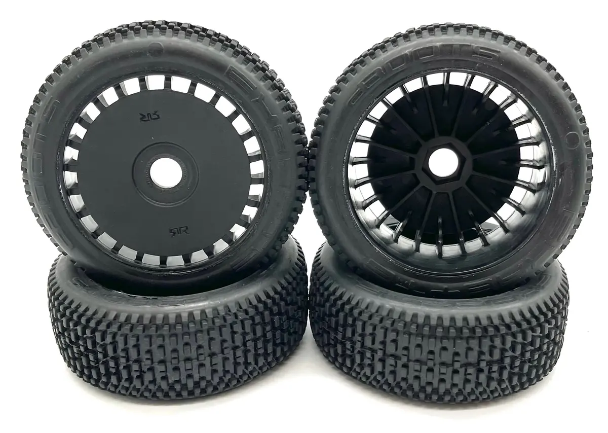 Arrma Typhon Tlr - Tires & Wheels (6S Tyres Rims Dboots Exabyte Ara8406 1